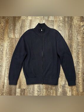 ZARA Knit Zip-Up Cardigan